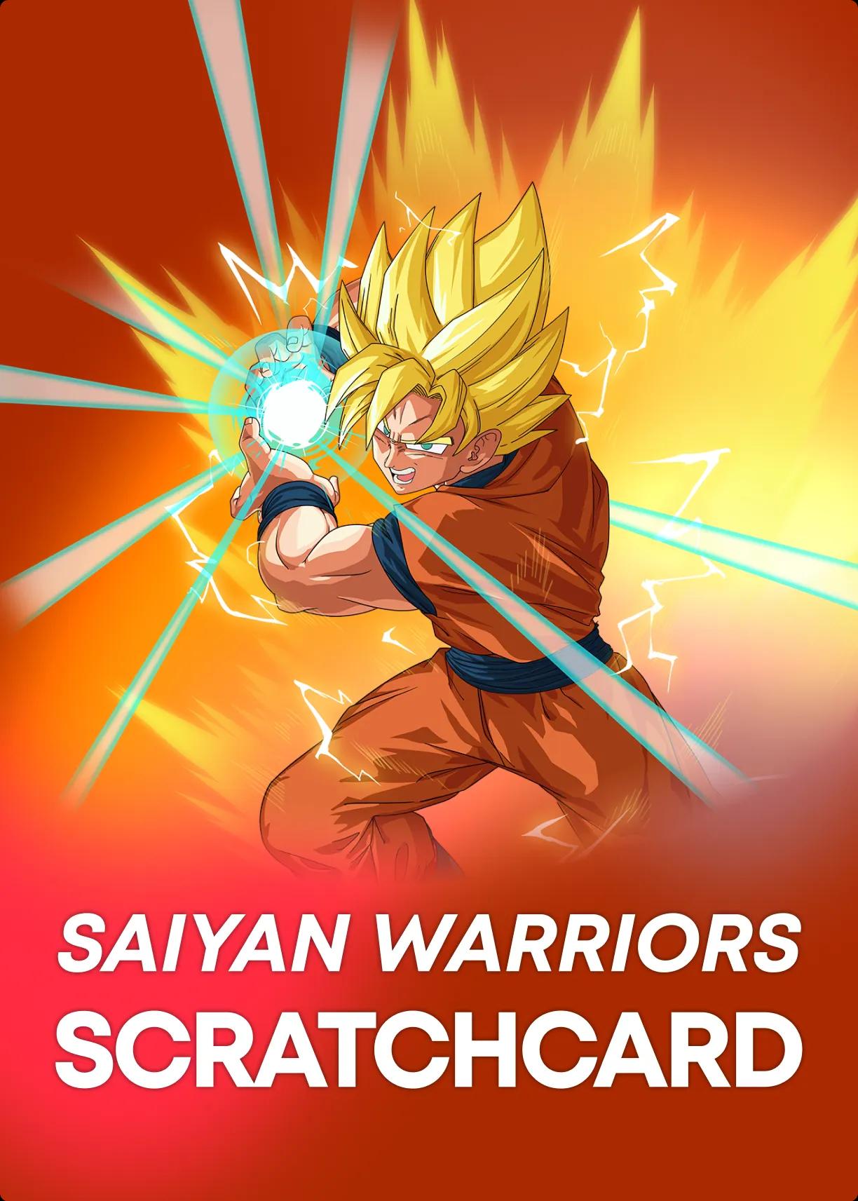 Saiyan Warriors Scratch Card