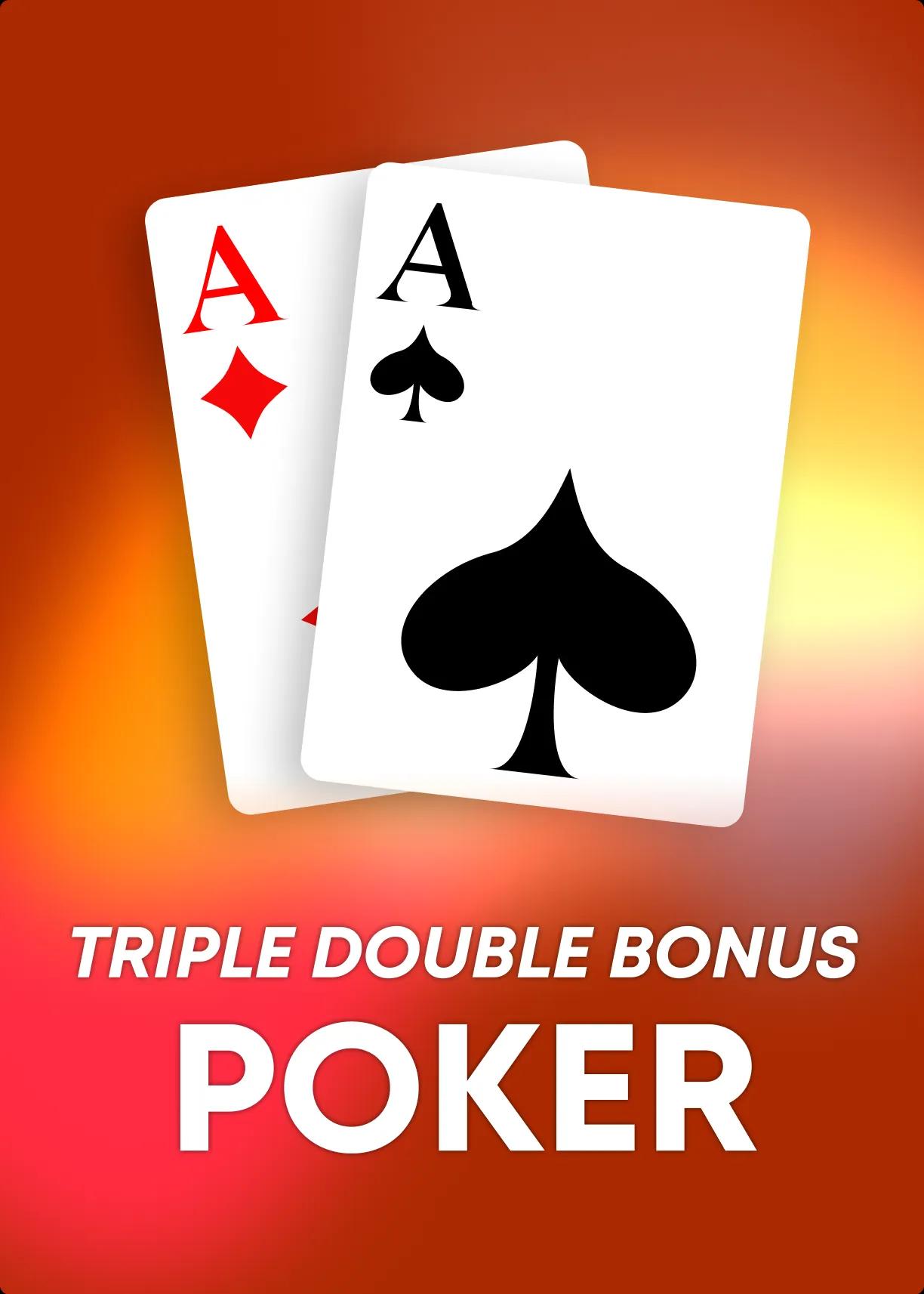 Triple Double Bonus Video Poker